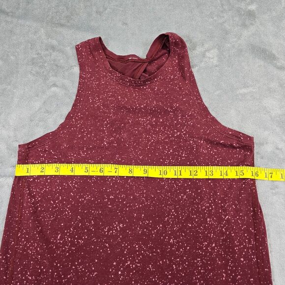 Lululemon Athletica Women's Tie Back Red Tank Top Shirt Size 4? - Picture 5 of 6